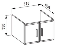 Тумба под раковину Laufen Case 4749510705001 - Gidratop.ru изображение