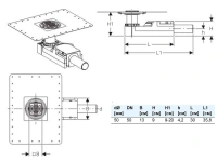 Душевой трап Geberit CleanLine 154.050.00.1, с решеткой - Gidratop.ru изображение