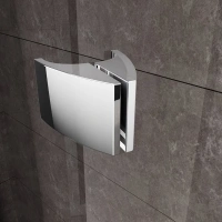 Душевой уголок Ravak Pivot PDOP2+PPS, 110 х 100 см, профиль сатин, витраж транспарент, 03GD0U00Z1/90GA0U00Z1 - Gidratop.ru изображение