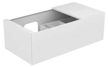 Тумба под раковину Keuco Edition 11 105 см подвесная, белый, 31153380000