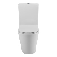 Унитаз-компакт безободковый BelBagno FLAY-TOR BB2149CP-TOR/BB2149T/BB089SC - Gidratop.ru изображение