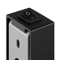 Косметическое зеркало Keuco iLook_move 17613379004, с подсветкой, черный матовый - Gidratop.ru изображение