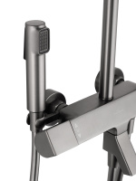 Душевая система с термостатом WONZON & WOGHAND The ONE, Темный графит (WW-B3094-BGG) - Gidratop.ru изображение