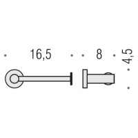 Colombo Plus Держатель для туалетной бумаги, цвет: цвет: чёрный матовый - Gidratop.ru изображение