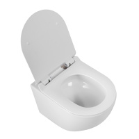 Унитаз подвесной безободковый BelBagno SFERA-TOR BB046CH-TOR/BB2111SC - Gidratop.ru изображение
