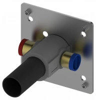 Внутренняя часть Keuco 59916 000075 для встройки в стену 70-100 мм - Gidratop.ru изображение