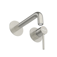 RELAX-BLI2-1-IN-W0 Смеситель для раковины встраиваемый с внутренней частью, без донного клапана, сатин - Gidratop.ru изображение