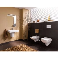 Биде Geberit Renova Plan 232150000 подвесное, цвет белый - Gidratop.ru изображение