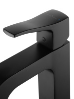 Смеситель для раковины WONZON & WOGHAND FLEX, Черный матовый (WW-88018072-MB) - Gidratop.ru изображение