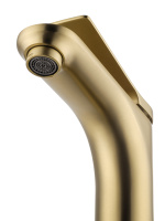 Смеситель для раковины WONZON & WOGHAND, Брашированное золото (WW-XH-010-BG) - Gidratop.ru изображение