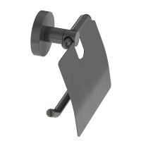 RELAX-PH-GM Держатель для туалетной бумаги, исполнение оружейная сталь - Gidratop.ru изображение