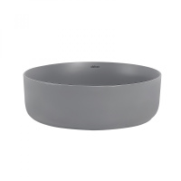 Раковина накладная ABBER Bequem AC2108MG серая матовая - Gidratop.ru изображение