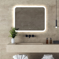 Зеркало ABBER See AG6109SL-1.0 с подсветкой, сенсорный выключатель, диммер - Gidratop.ru изображение