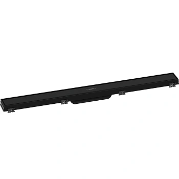 Решетка для дренажного канала Hansgrohe RainDrain Match, 80 см, черный матовый, 56038670