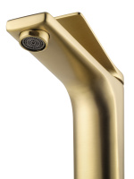 Смеситель для раковины WONZON & WOGHAND, Брашированное золото (WW-XH-012-BG) - Gidratop.ru изображение