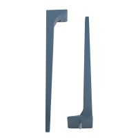 Ножки для шкафчика, комплект 2 штуки, высота 39 см, дерево 40318 Blu Avio, 8,5x8,5x39 - Gidratop.ru изображение