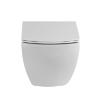 Унитаз подвесной безободковый BelBagno CARINA BB514CHR/BB5046SC - Gidratop.ru изображение