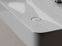 Умывальник AURA с 1 отверстием для смесителя, без перелива 800x470x135мм - Gidratop.ru изображение