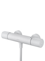 Смеситель для душа с термостатом WONZON & WOGHAND INN 2, Белый матовый (WW-A2006-A-MW) - Gidratop.ru изображение