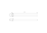 Полотенцедержатель поворотный WONZON & WOGHAND, Хром (WW-9531) - Gidratop.ru изображение