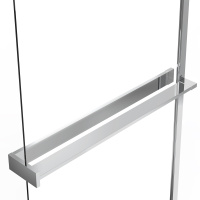 Душевая перегородка Walk-In VSW-1HR900MR, 900*2000, хром, стекло зеркальное - Gidratop.ru изображение