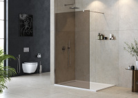душевая перегородка CEZARES LIBERTA-L-1-110-BR-Cr - Gidratop.ru изображение