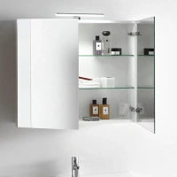 Зеркальный шкаф Laufen Base 80 см, 0280.2 (4.0280.2.110.260.1) - Gidratop.ru изображение