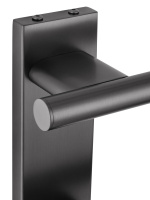 Полотенцесушитель электрический WONZON & WOGHAND NÜRNBERG, Темный графит (WW-AL342-GM) - Gidratop.ru изображение