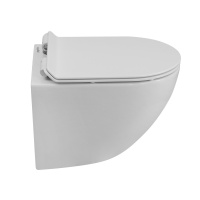 Унитаз подвесной безободковый BelBagno AMANDA-TOR BB051CH-TOR-FC/BB2011SC - Gidratop.ru изображение