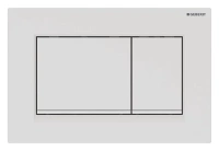 Клавиша Geberit Sigma Type 30, 115.883.01.1, с легкоочищаемой поверхностью, лакированный белый матовый/белый - Gidratop.ru изображение