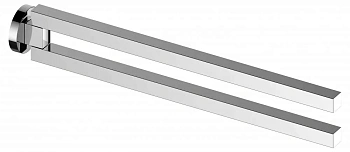 Полотенцедержатель двойной Keuco Edition 90 19018 010000, поворотный, хром