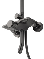 Душевая система WONZON & WOGHAND CLICK, Темный графит (WW-N3S962-BGG) - Gidratop.ru изображение