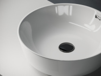Умывальник чаша ELEMENT накладная круглая 415x415x135мм - Gidratop.ru изображение