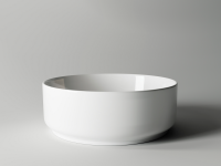 Умывальник чаша накладная круглая Element 360x360x120мм - Gidratop.ru изображение