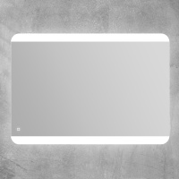 Зеркало с встроенным светильником и сенсорным выключателем SPC-CEZ-1000-700-LED-TCH, 12W, 220-240V, 1000x30x700 - Gidratop.ru изображение