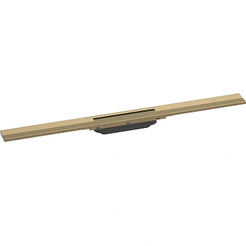 Решетка для дренажного канала Hansgrohe RainDrain Flex, 80 см, шлифованная бронза, 56044140