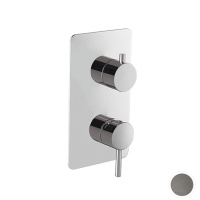 Newform X-STEEL 316 Наружная часть встр. душ.с переключателем,  на 2 выхода, цвет: INOX - Gidratop.ru изображение