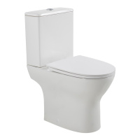 Унитаз-компакт безободковый BelBagno LOUNGE BB045CPR/BB045/051SC - Gidratop.ru изображение