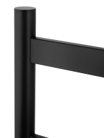 Полотенцесушитель электрический напольный WONZON & WOGHAND ESSEN, Черный матовый (WW-A407-MB) - Gidratop.ru изображение