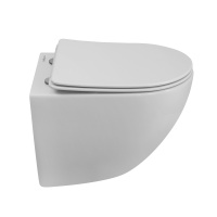 Унитаз подвесной безободковый BelBagno AMANDA-TOR BB051CH-TOR-FC/BB051SC - Gidratop.ru изображение