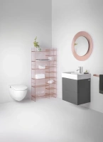 Подвесной унитаз-биде Laufen Cleanet Navia 8.2060.1.400.000.1 безободковый, крышка микролифт - Gidratop.ru изображение