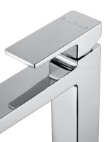 Смеситель для раковины высокий WONZON & WOGHAND CUBE 2.0, Хром (WW-88019068-CR) - Gidratop.ru изображение