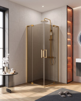 Душевой уголок CEZARES SLIDER-A-2-70/80-BR-BORO - Gidratop.ru изображение