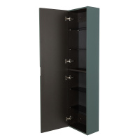 Колонна подвесная с дверью, реверсивная 55297 Verde opaco, 35x20x140 - Gidratop.ru изображение