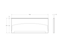Передняя панель для акриловой ванны CEZARES ECO-130-SCR-W37 - Gidratop.ru изображение