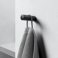 Крючок Keuco Reva 12814370000, черный матовый - Gidratop.ru изображение