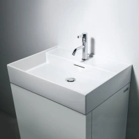 Раковина Laufen Kartell 8.1033.3.000.104.1 60 см, подвесная, цвет белый - Gidratop.ru изображение