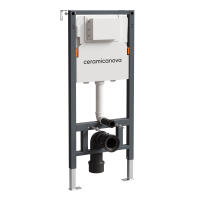 Система инсталляции для унитазов CERAMICANOVA Balance, арт. CN121001 - Gidratop.ru изображение