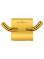 Двойной крючок для ванной WONZON & WOGHAND POLO, Темное золото (WW-8925-DG) - Gidratop.ru изображение