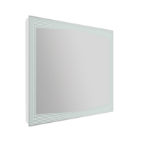 Зеркало с встроенным светильником и сенсорным выключателем SPC-LNS-700-700-LED-TCH, 12W, 220-240V, 700x30x700 - Gidratop.ru изображение
